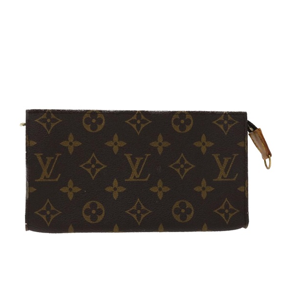 LOUIS VUITTON Monogram Bucket GM Pouch Accessory Pouch LV Auth 49321 - Picture 13 of 16